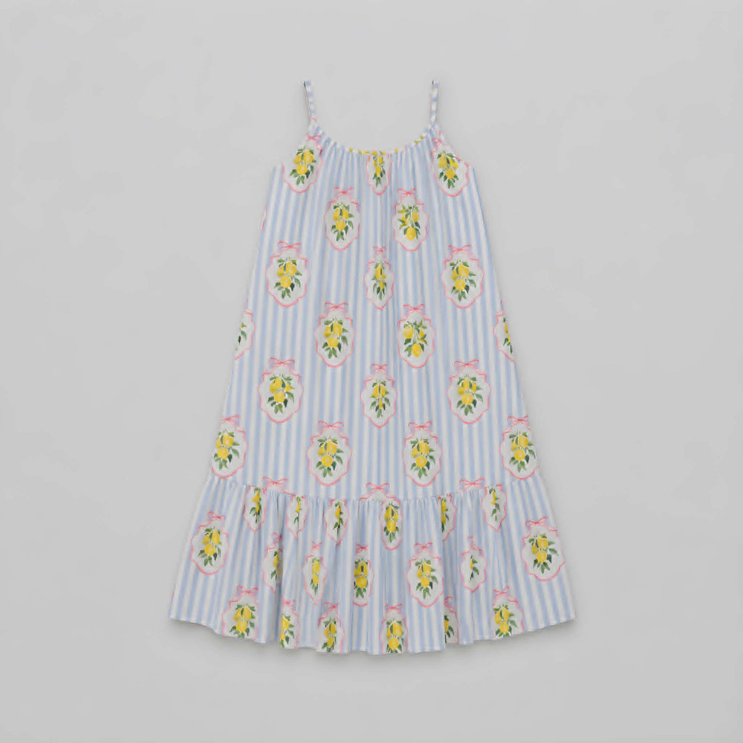 Maxi Jurk Lemon Breeze Lichtblauw