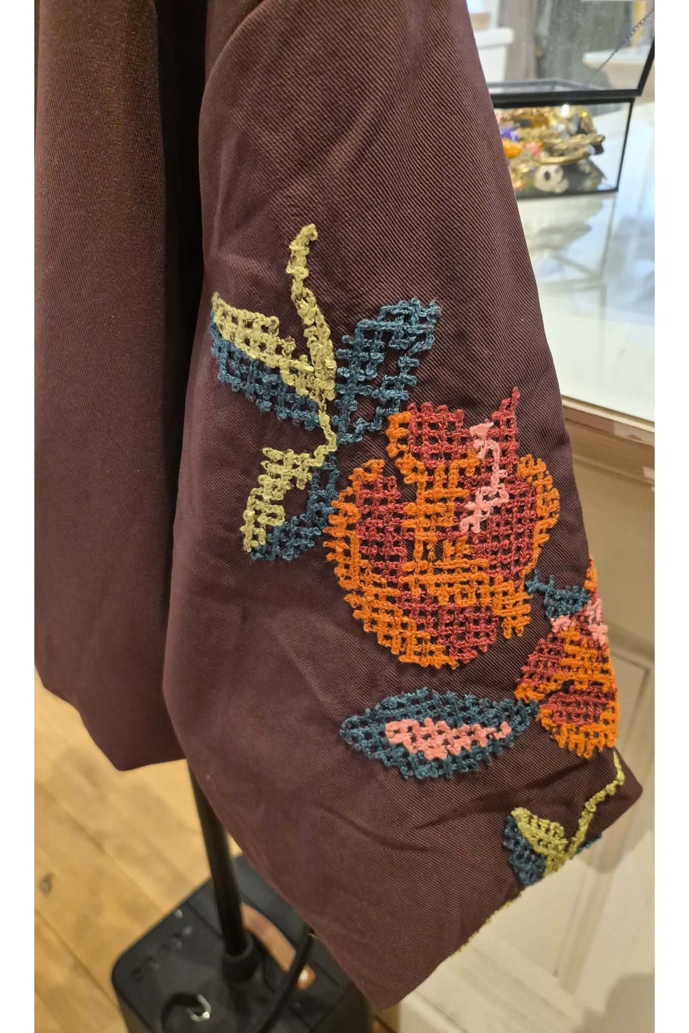 Bomber bordeaux