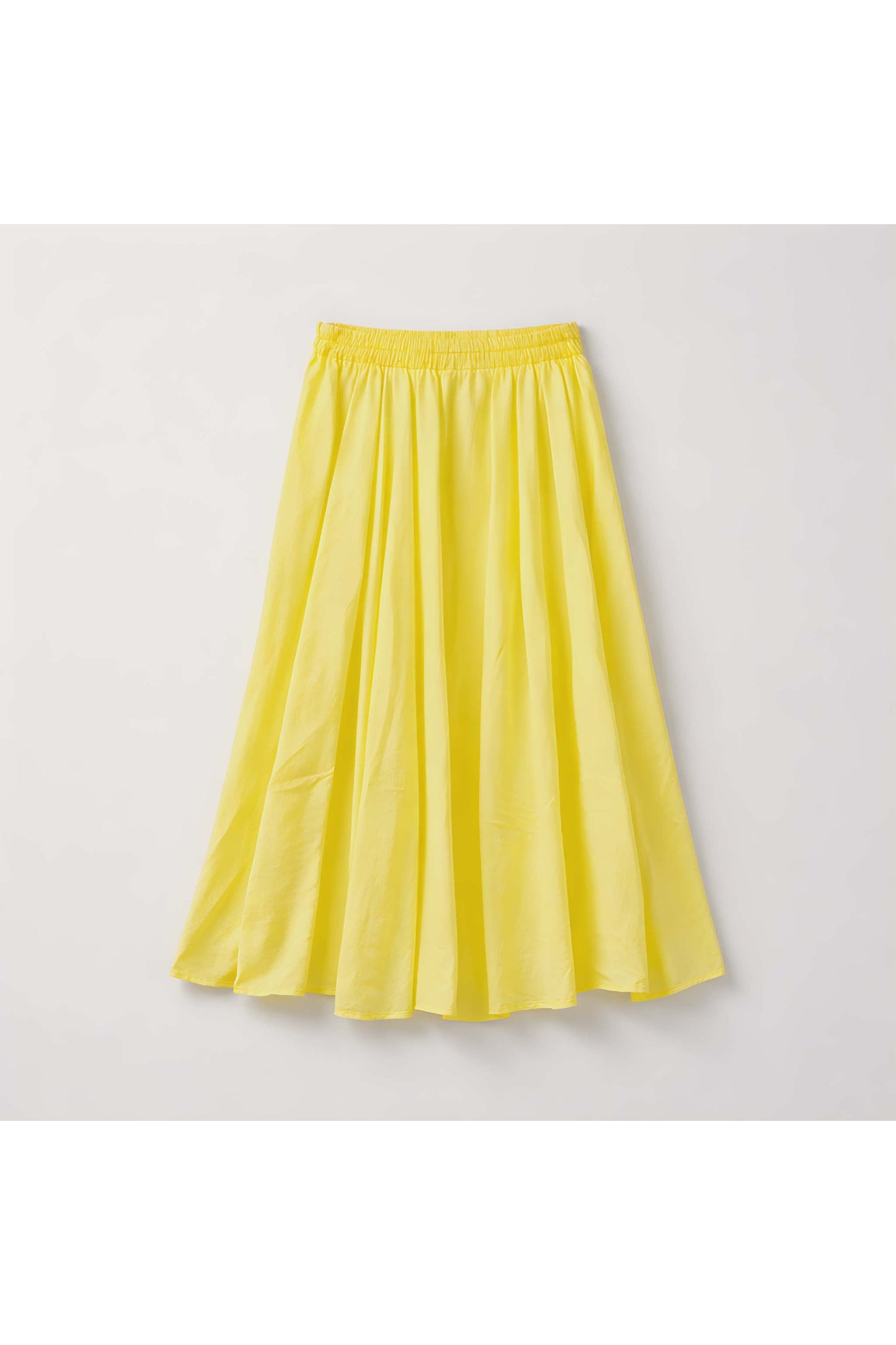 Maxi rok geel