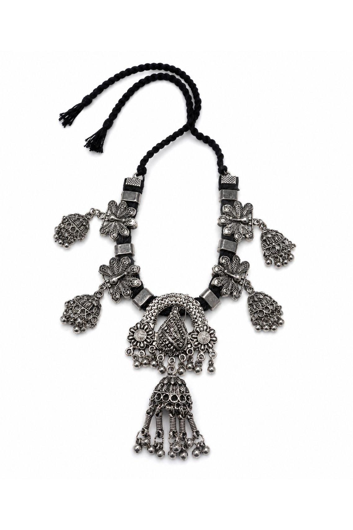 Boho ketting 'Pavona'