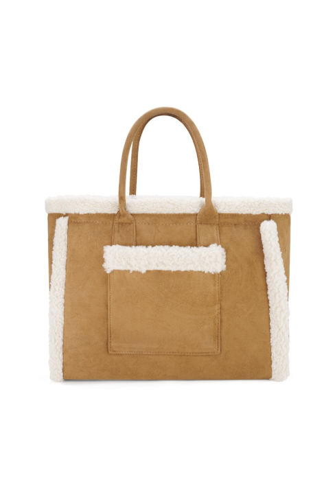 Boho Teddy Tote Camel