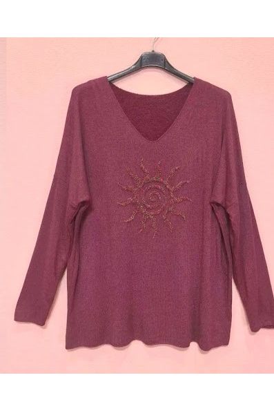 Shirt Zon Bordeaux