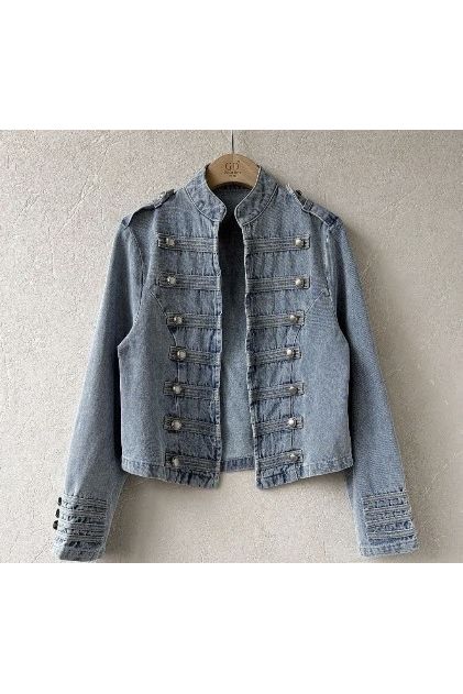 Denim Sergeant Jacket 5