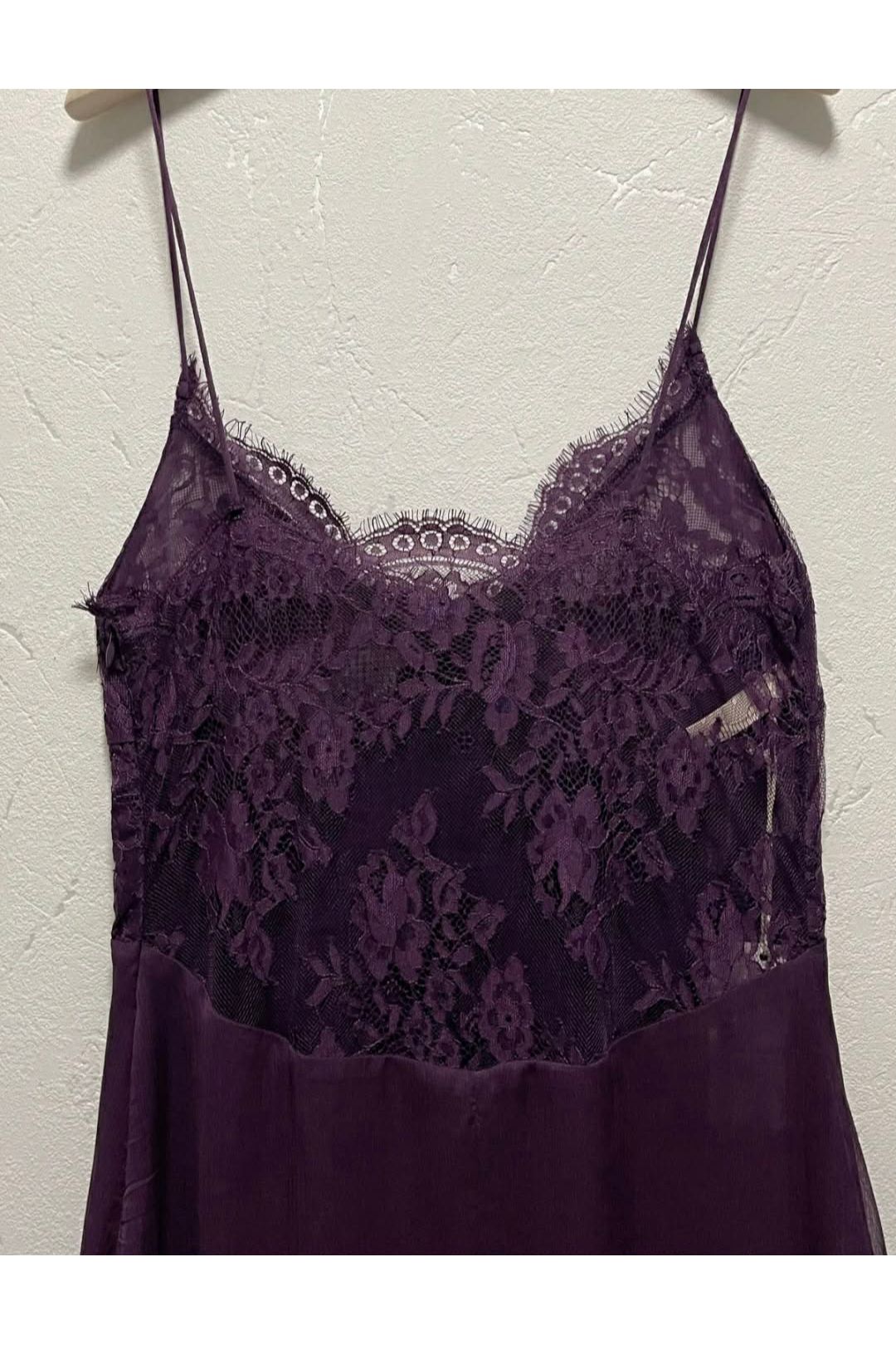 Lace Dreams Maxi Jurk Purple