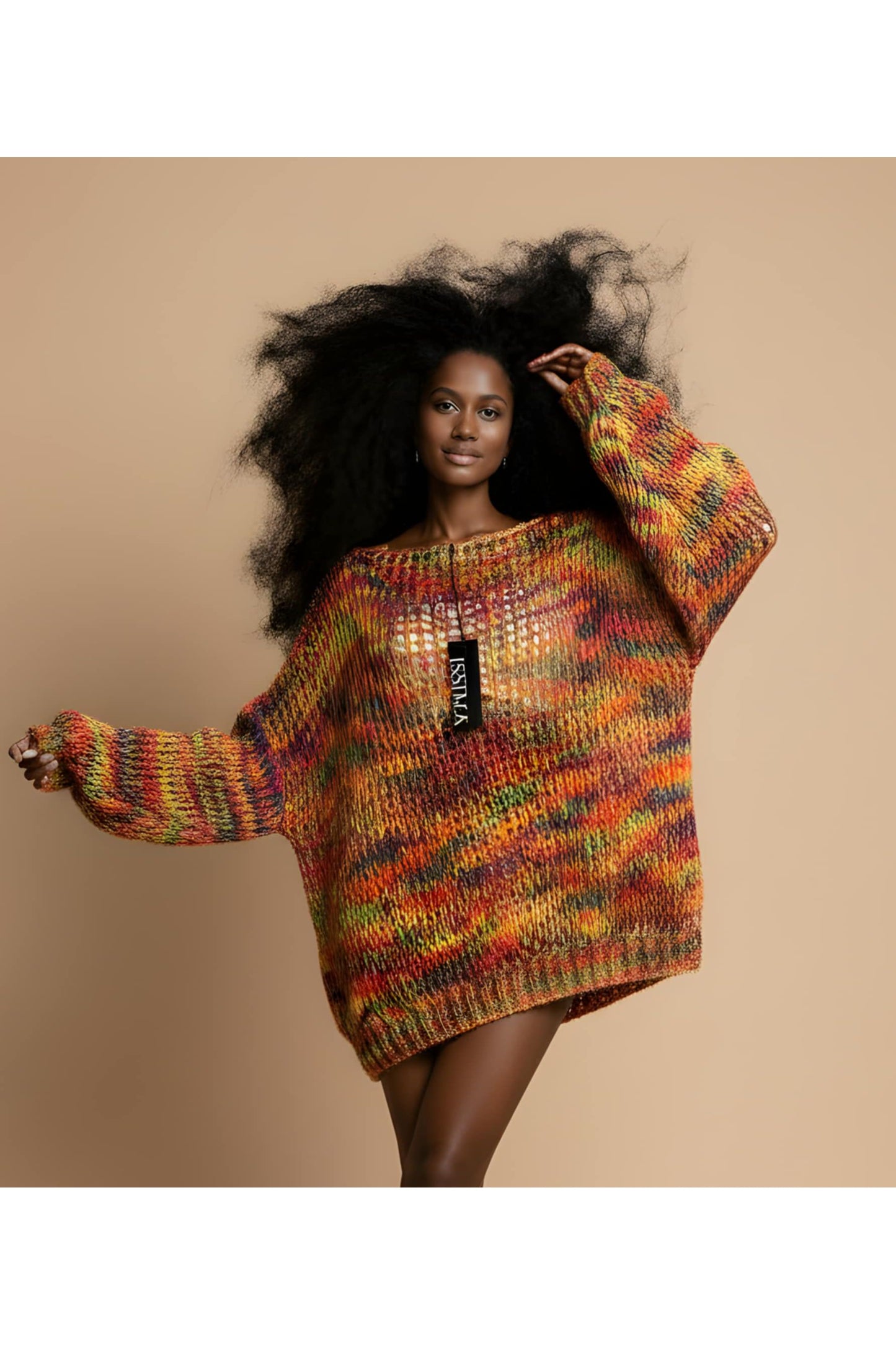 Oversized Knit Multi Colors