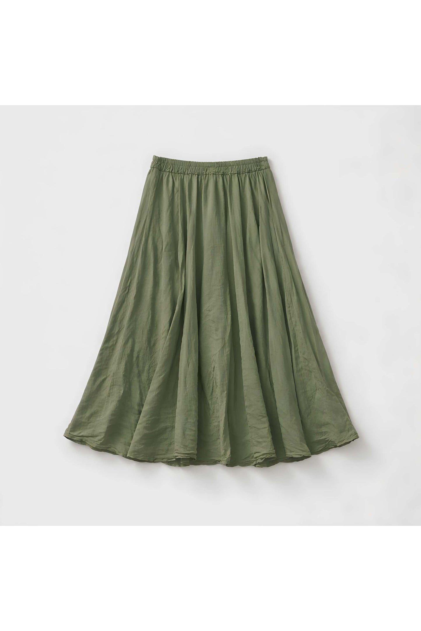 Maxi rok kaki