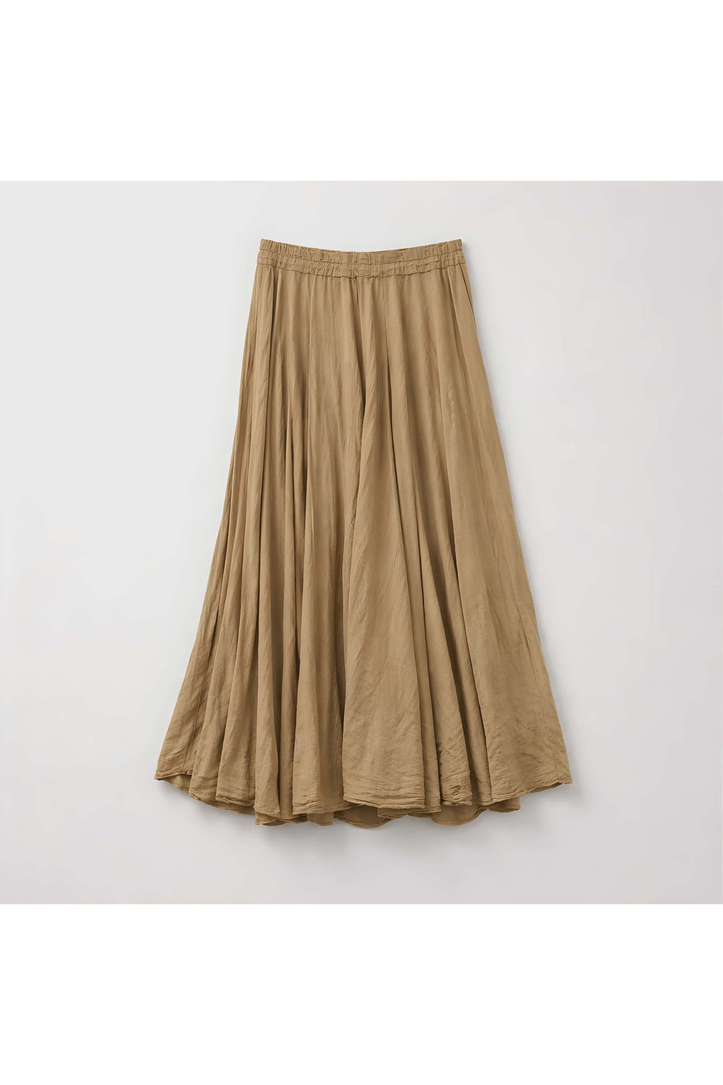 Maxi rok camel