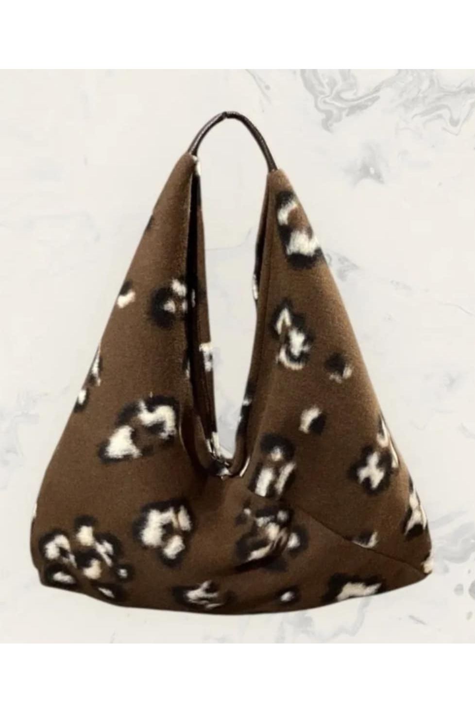Wollen Tas Leopard Bruin