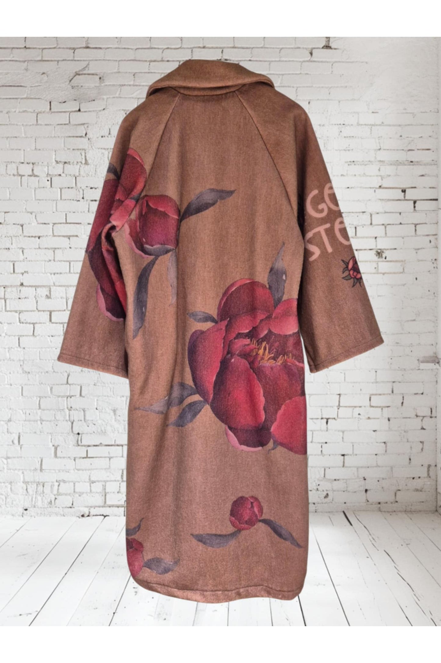 Lange Mantel met Print