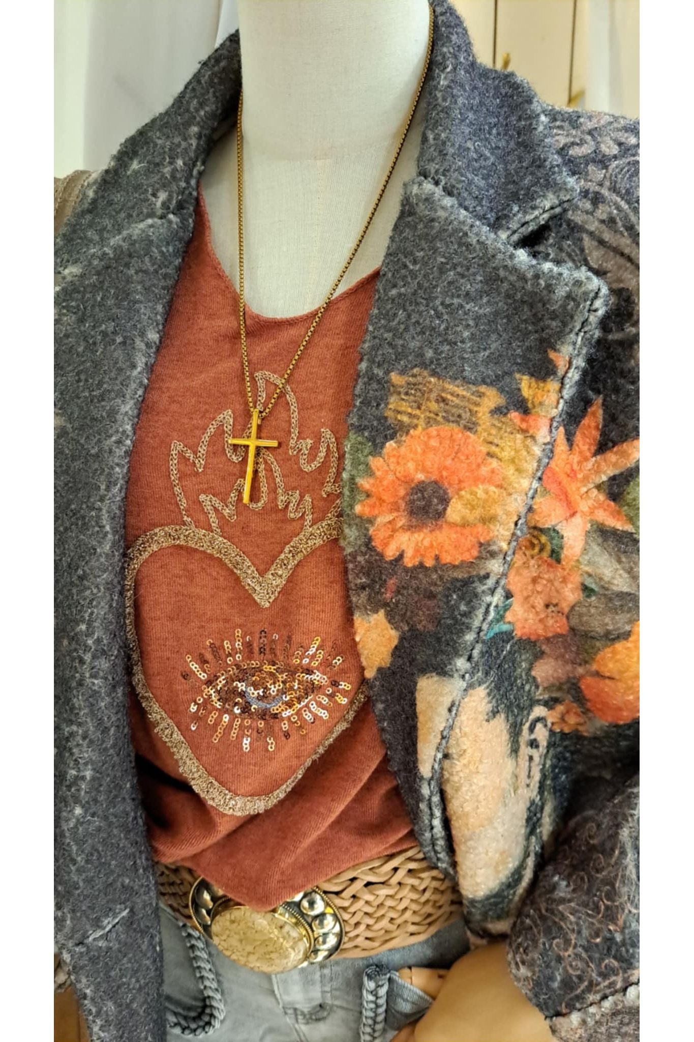 Shirt “heart" - Terra