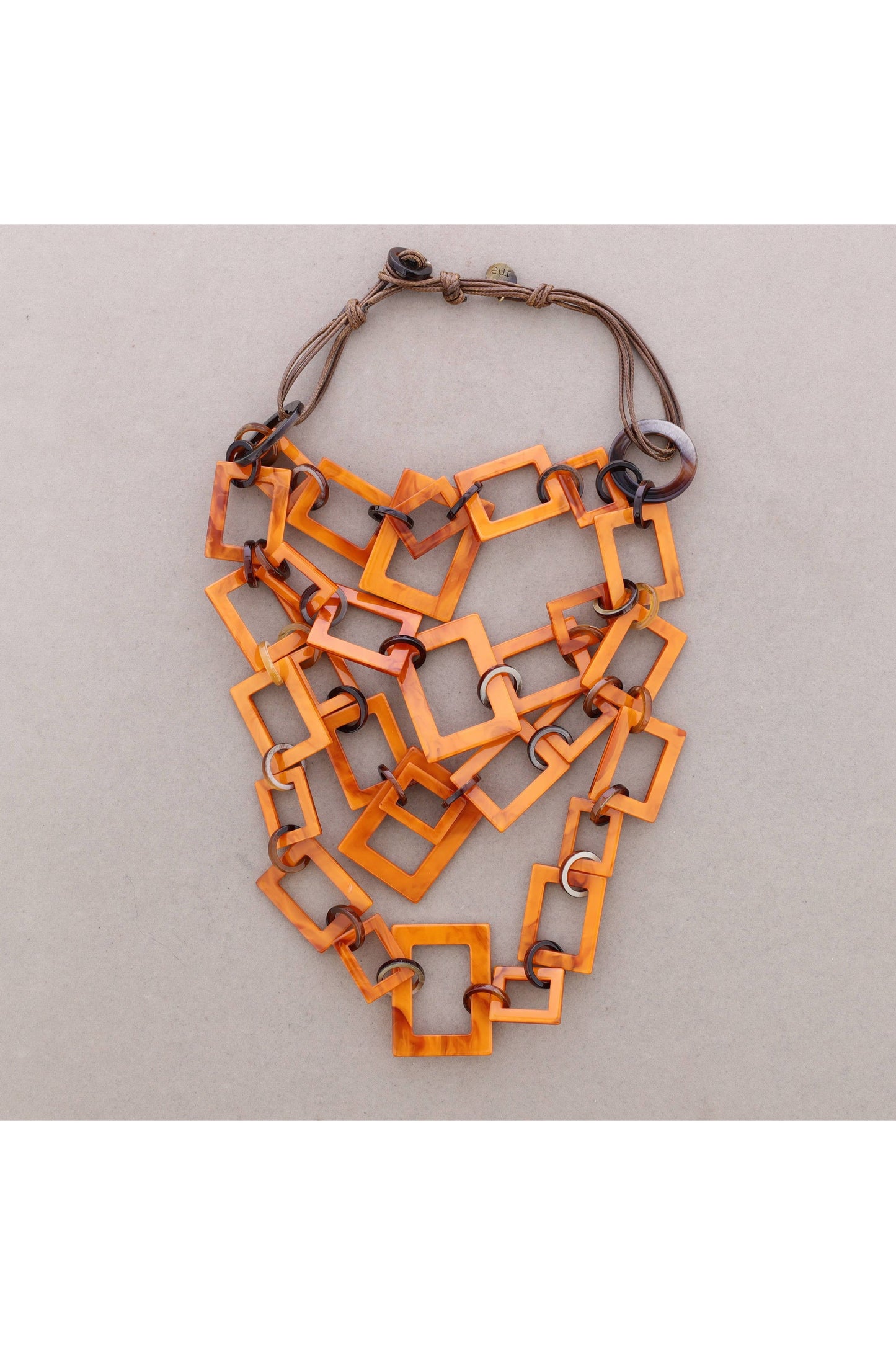 Ketting Driedubbel Oranje