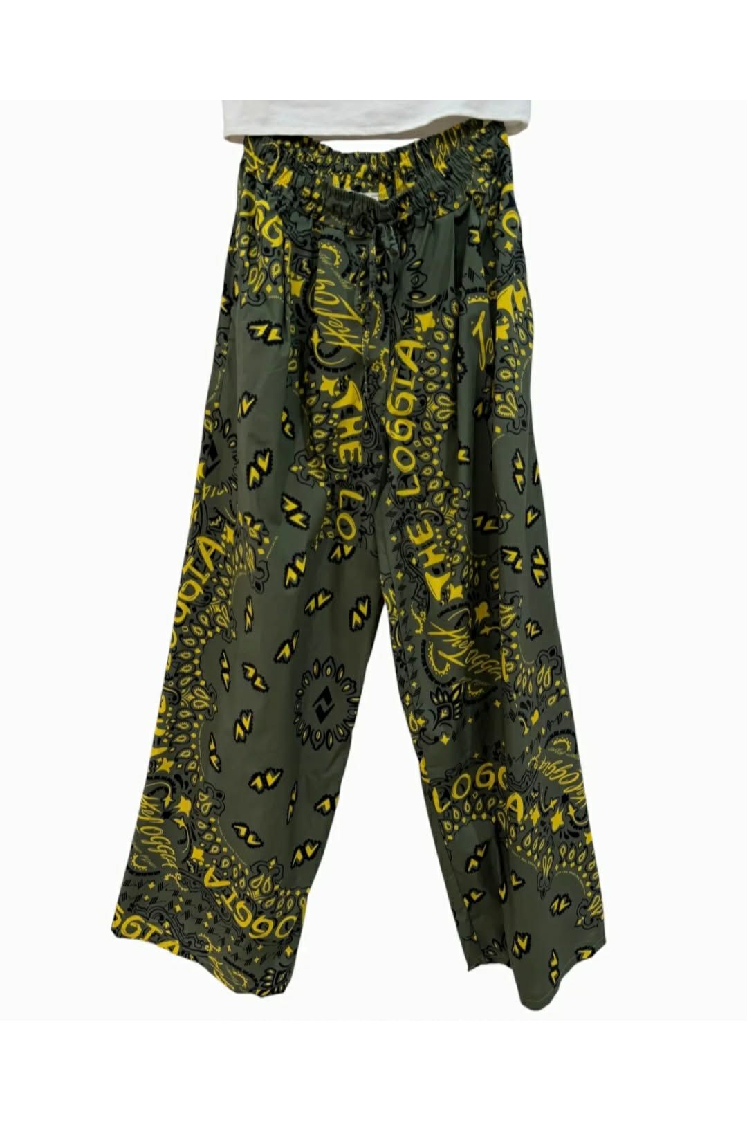 Rebel Paisley Wide Leg Pants