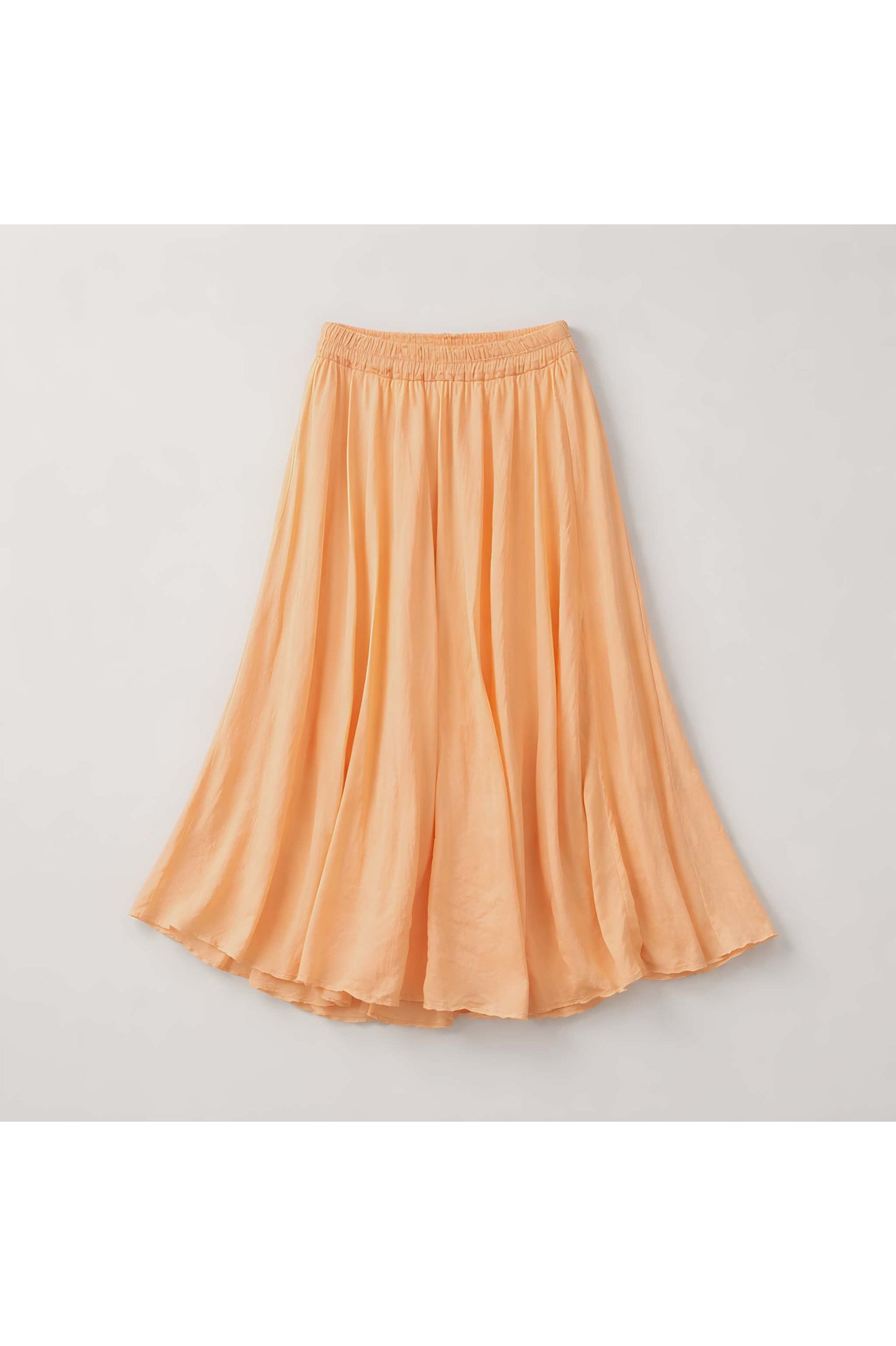Maxi rok zalm