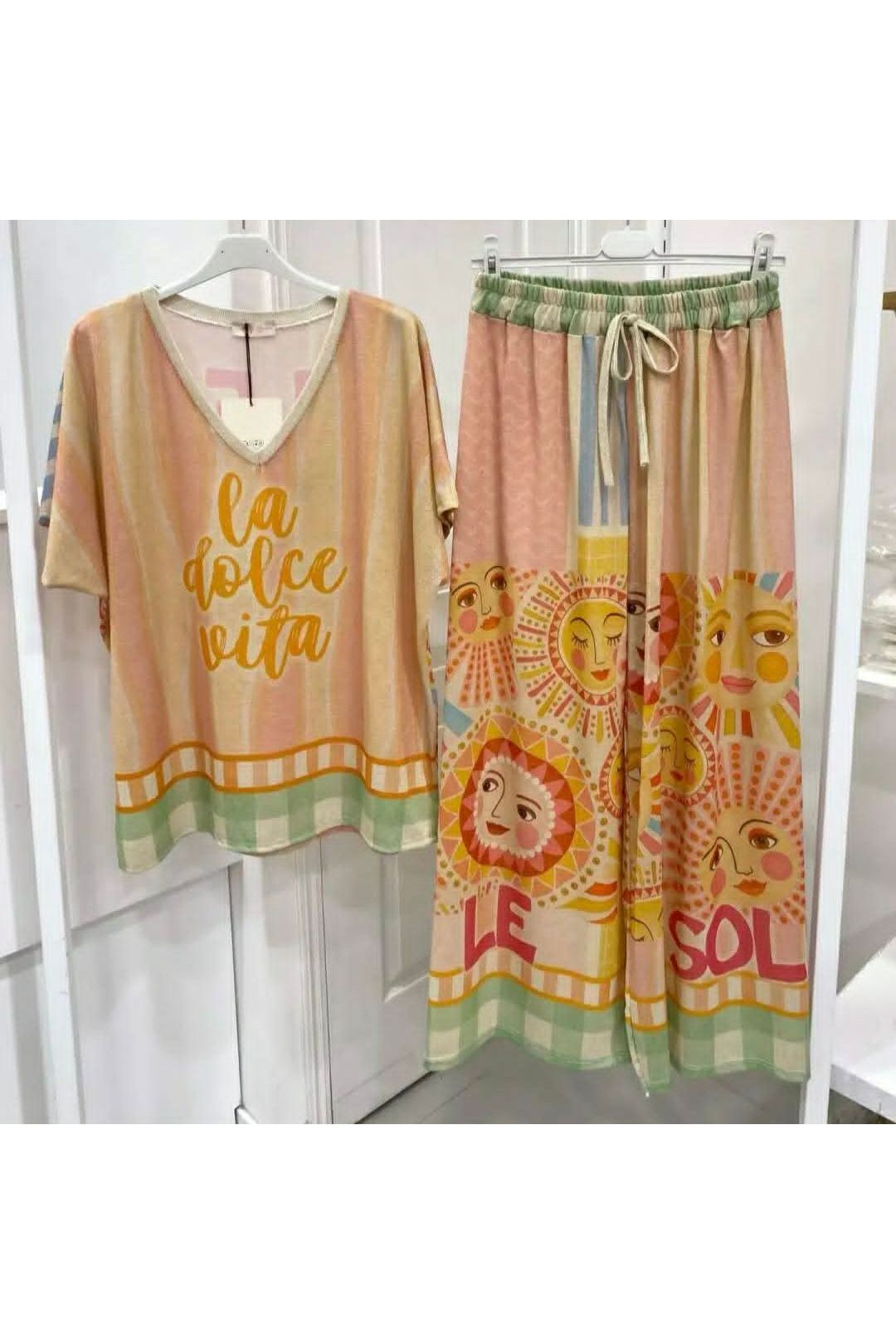 La Dolce Vita Lurex Ensemble