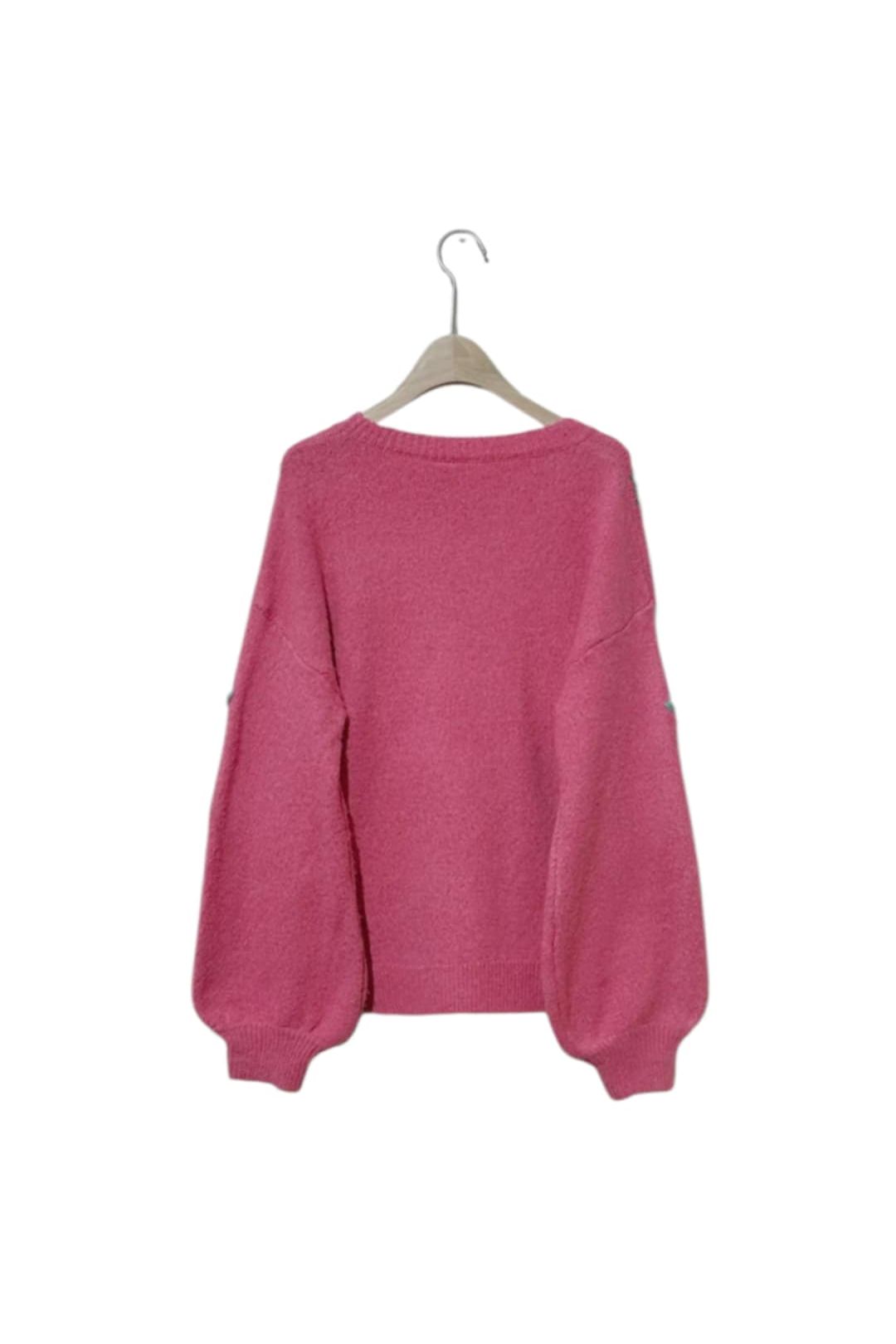 Pink Bloom Knit