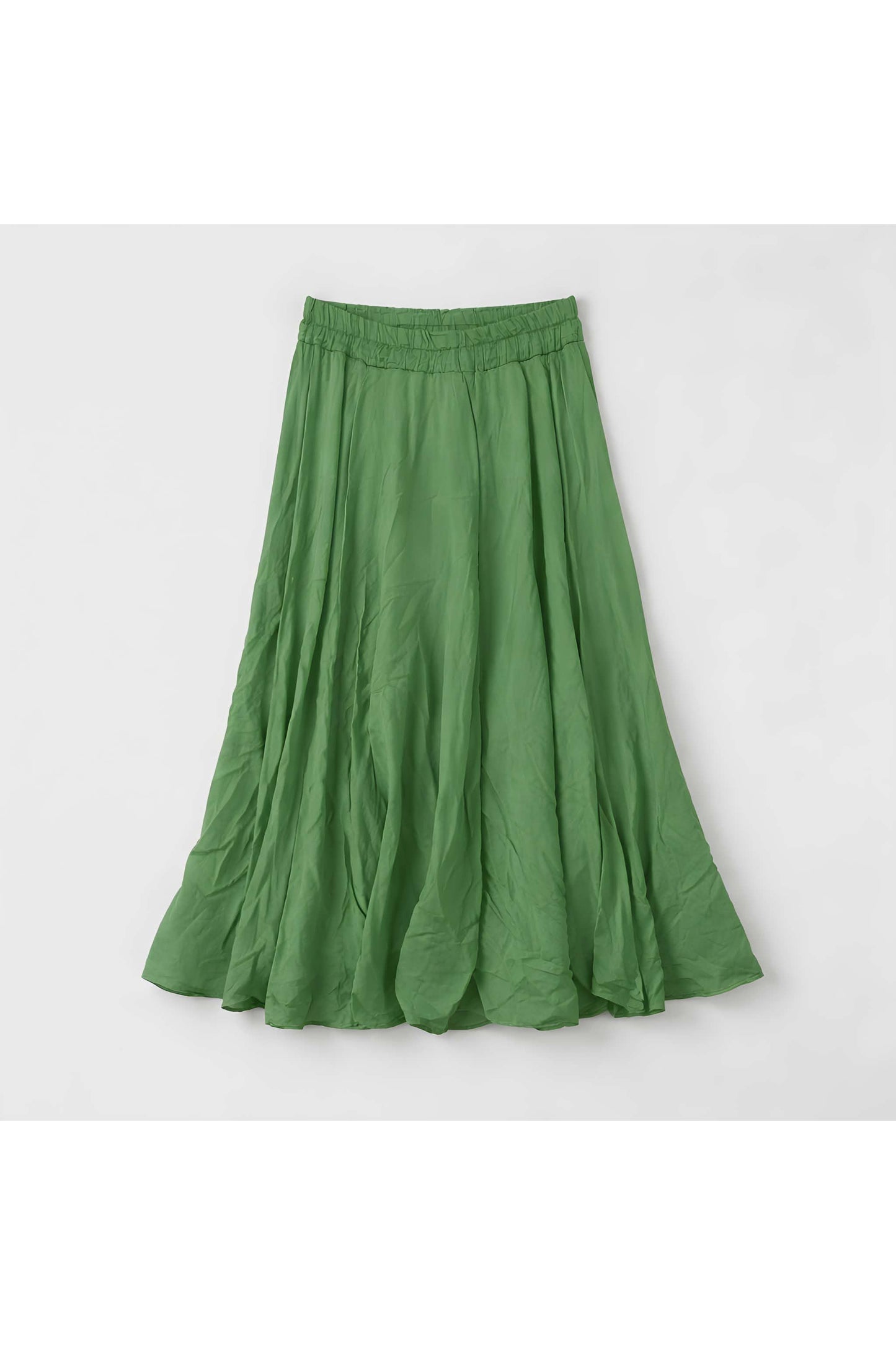 Maxi rok groen