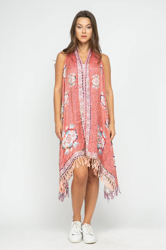 Kimono Imogen zonder mouwen