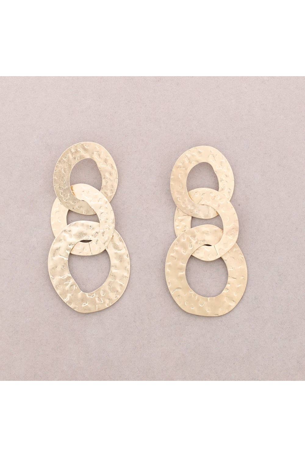 Gehamerde Schakels Goud