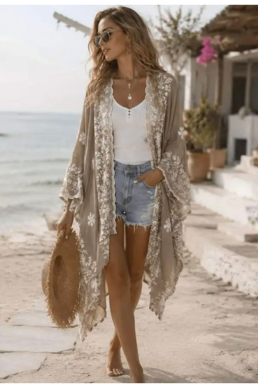Boho Kimono Nomad taupe