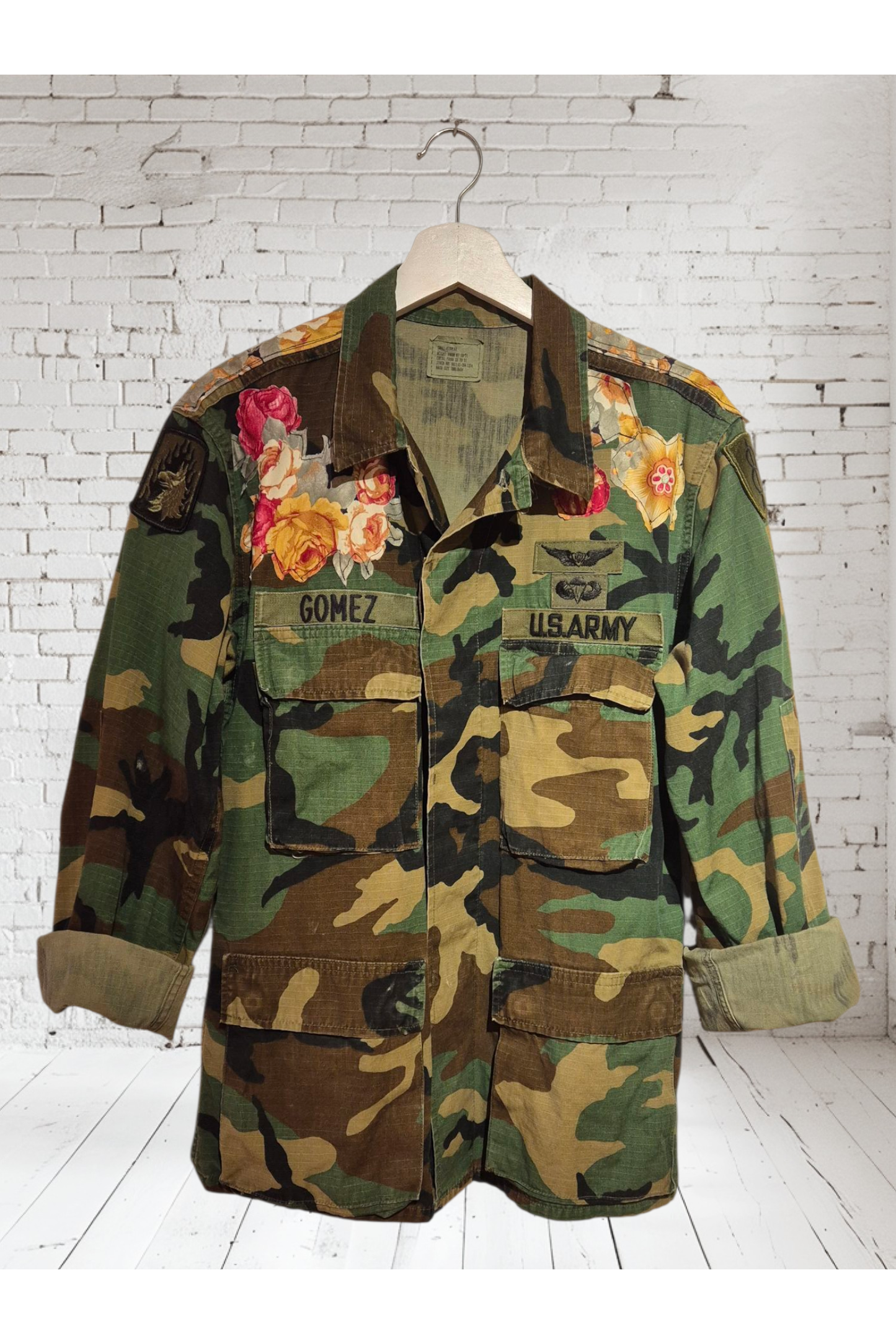 One of a Kind Military Jacket “LOVE”