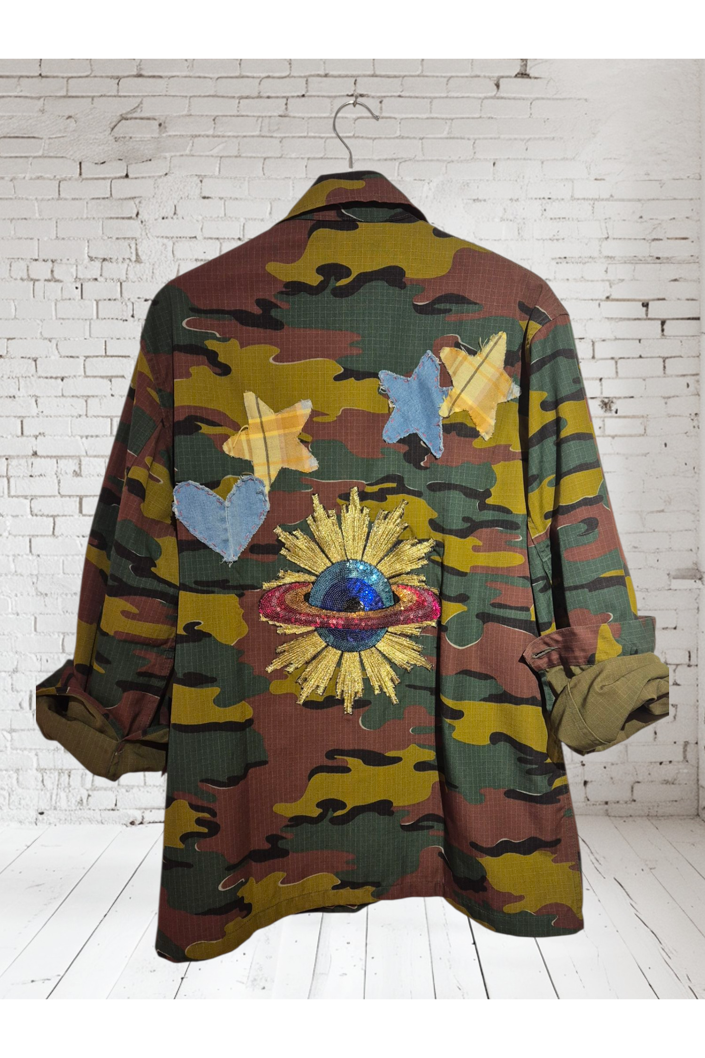 One of a Kind Military Jacket Planet