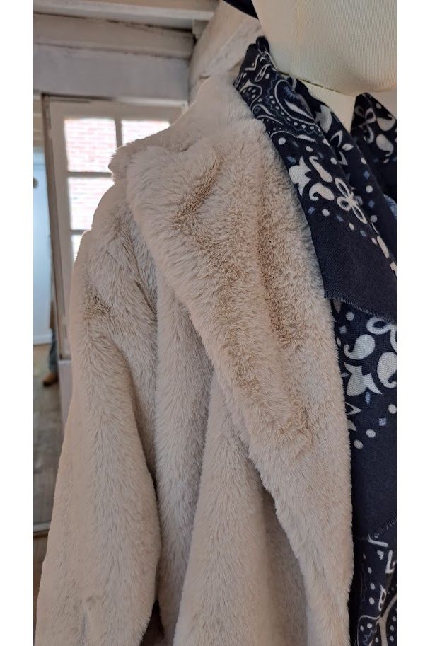 Teddy Chic Coat Beige