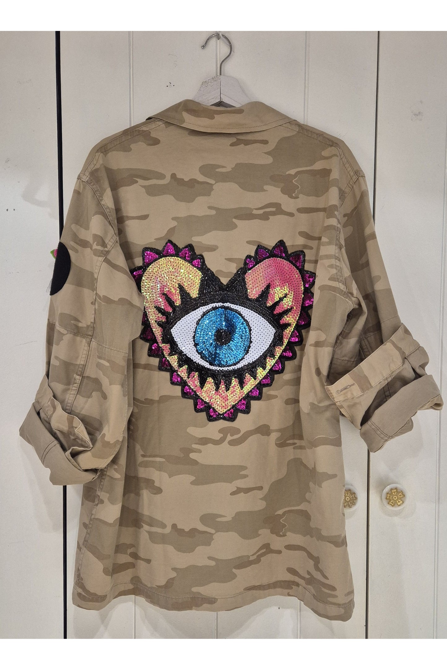 Military Jacket “All Eyes On You” by Nathalie