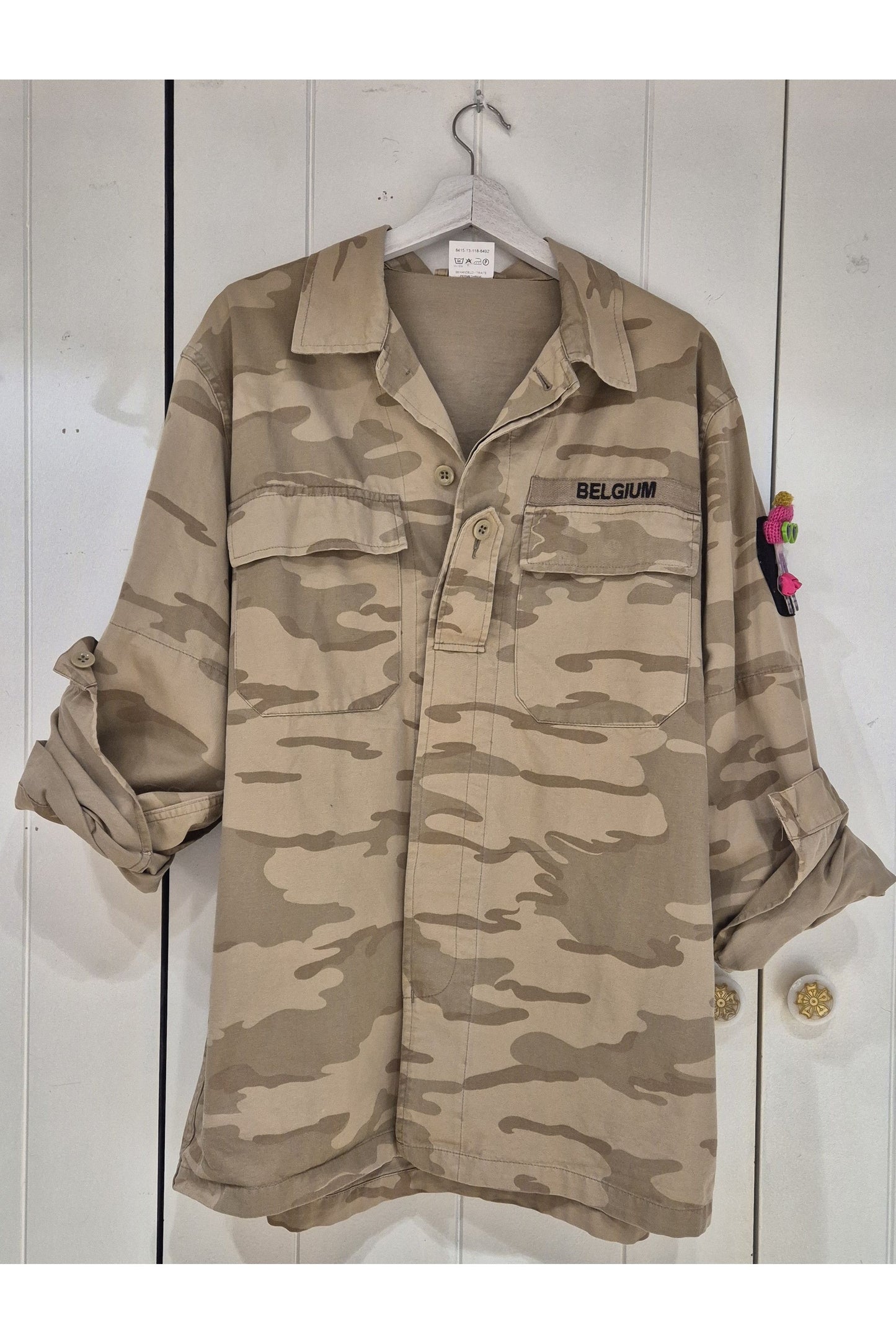 Military Jacket “All Eyes On You” by Nathalie