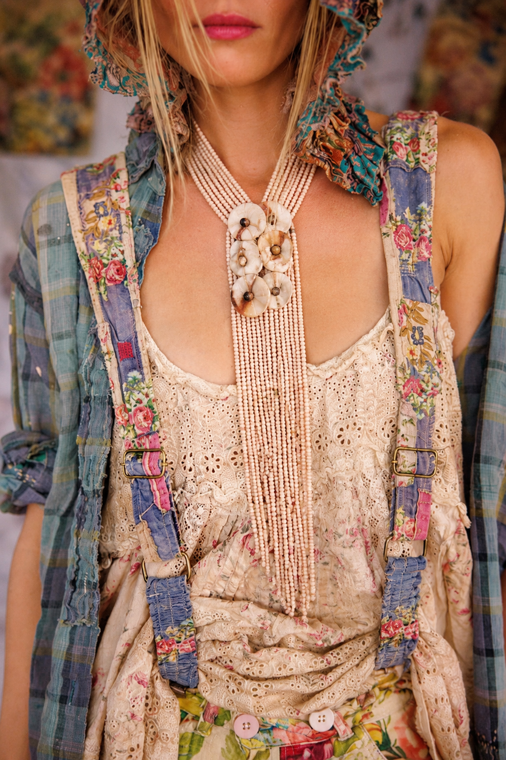 Boho Statement Ketting Blush