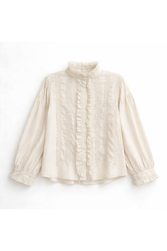 Bloes Broderie Anglaise Off White
