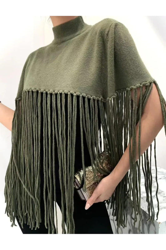 Poncho Pull Kaki