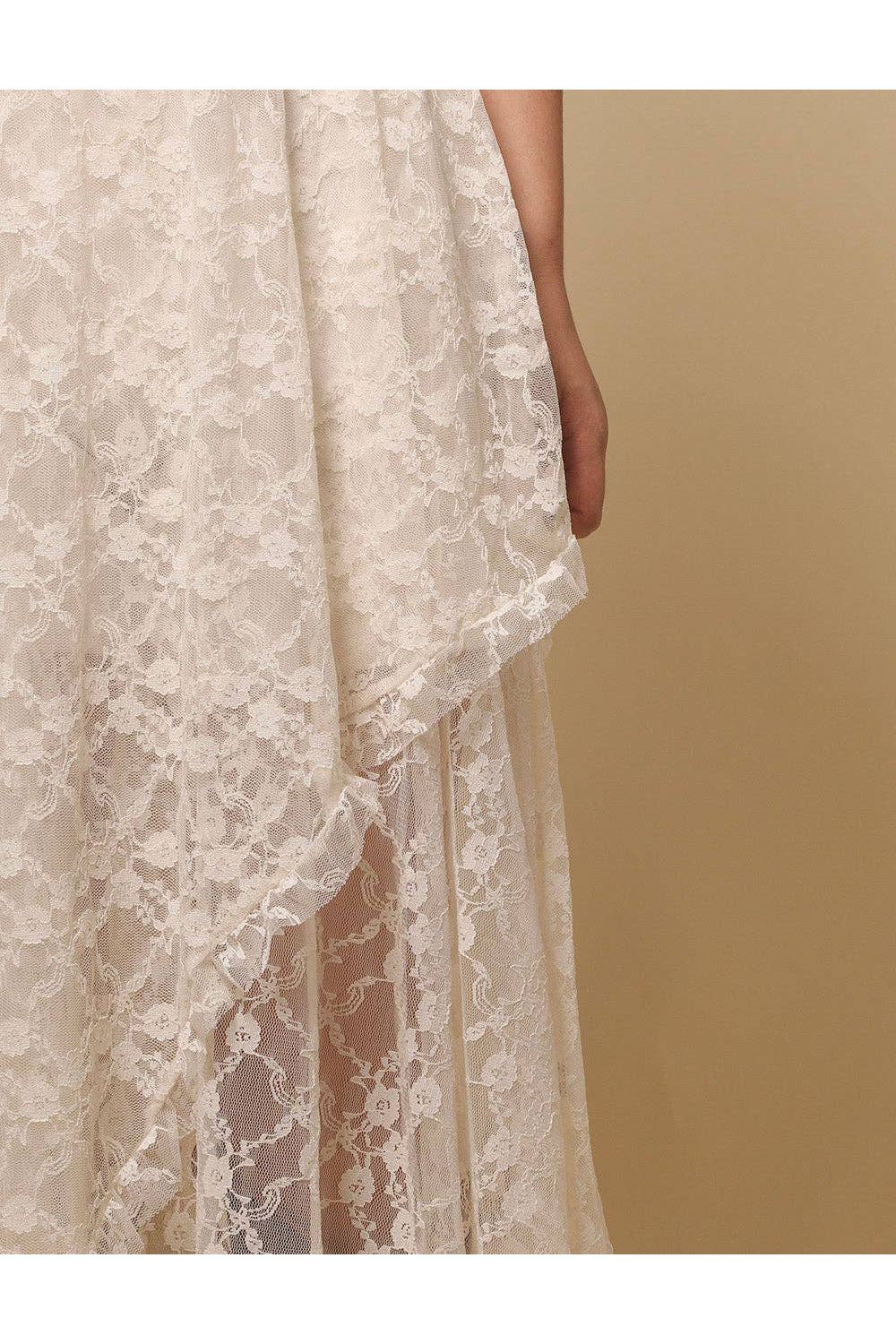 Bohemian Lace Midi Skirt