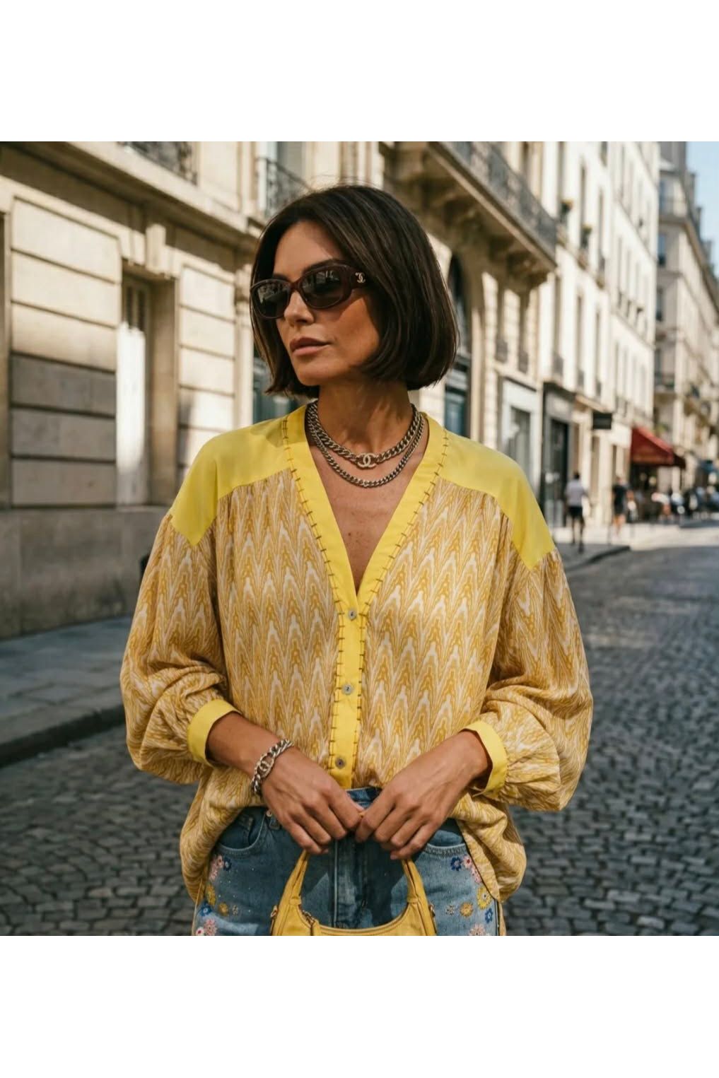 Sunshine Stitch Blouse
