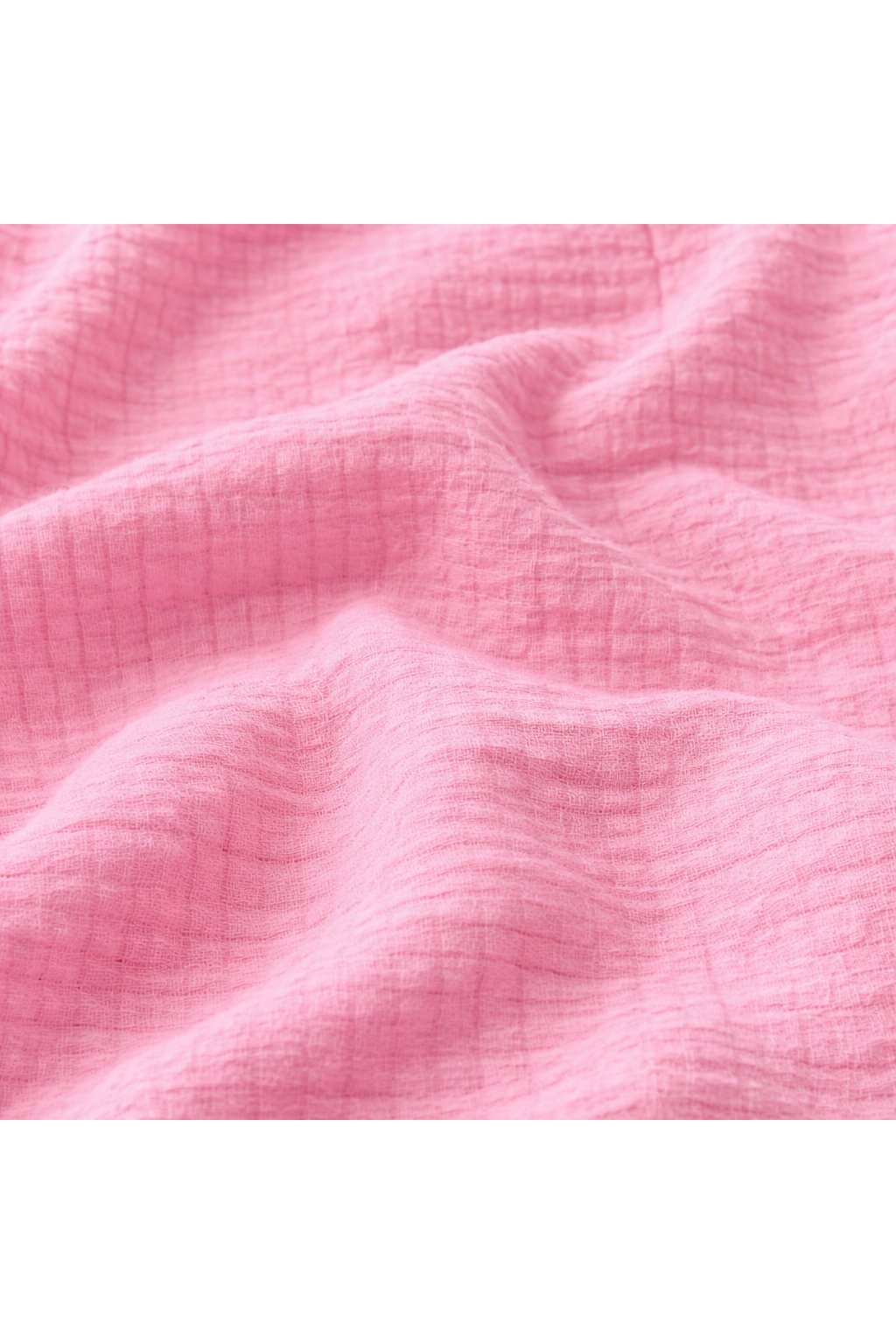 Luchtige broek in gewafeld katoen roze