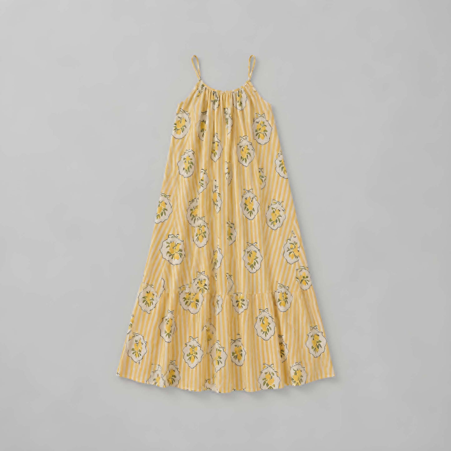 Maxi Jurk Lemon Breeze Geel