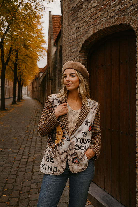 Blazer "Be kind to your soul"