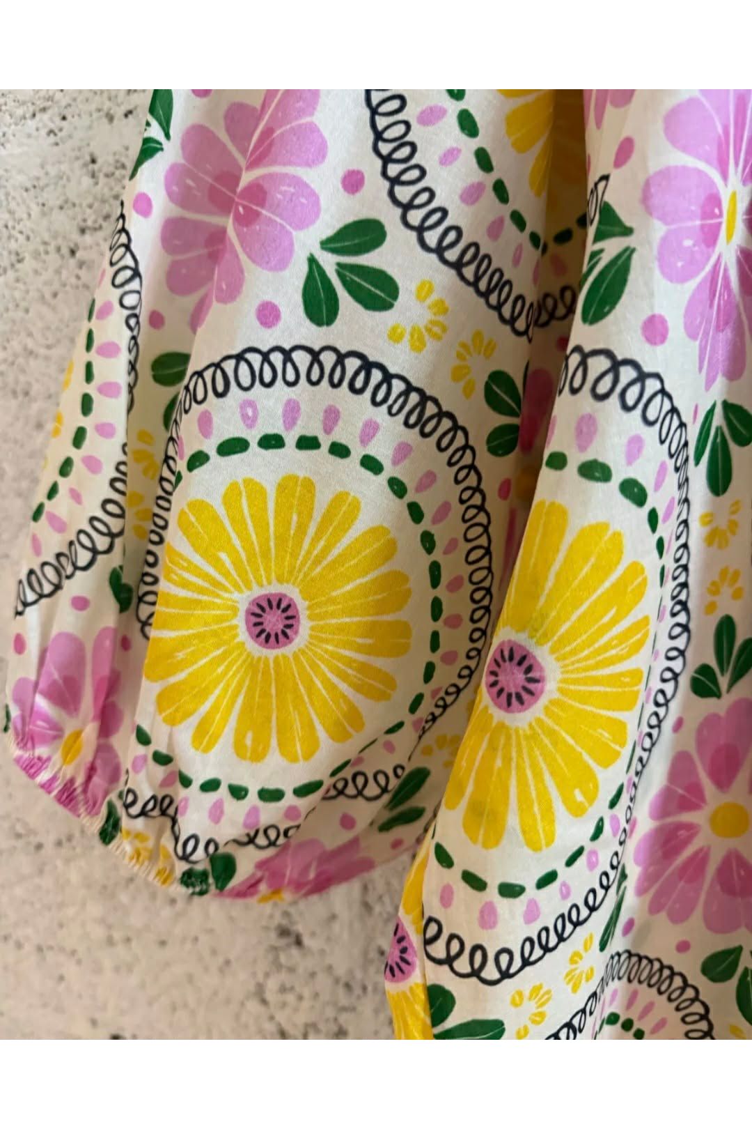 Sunflower Bloom  Short Dress