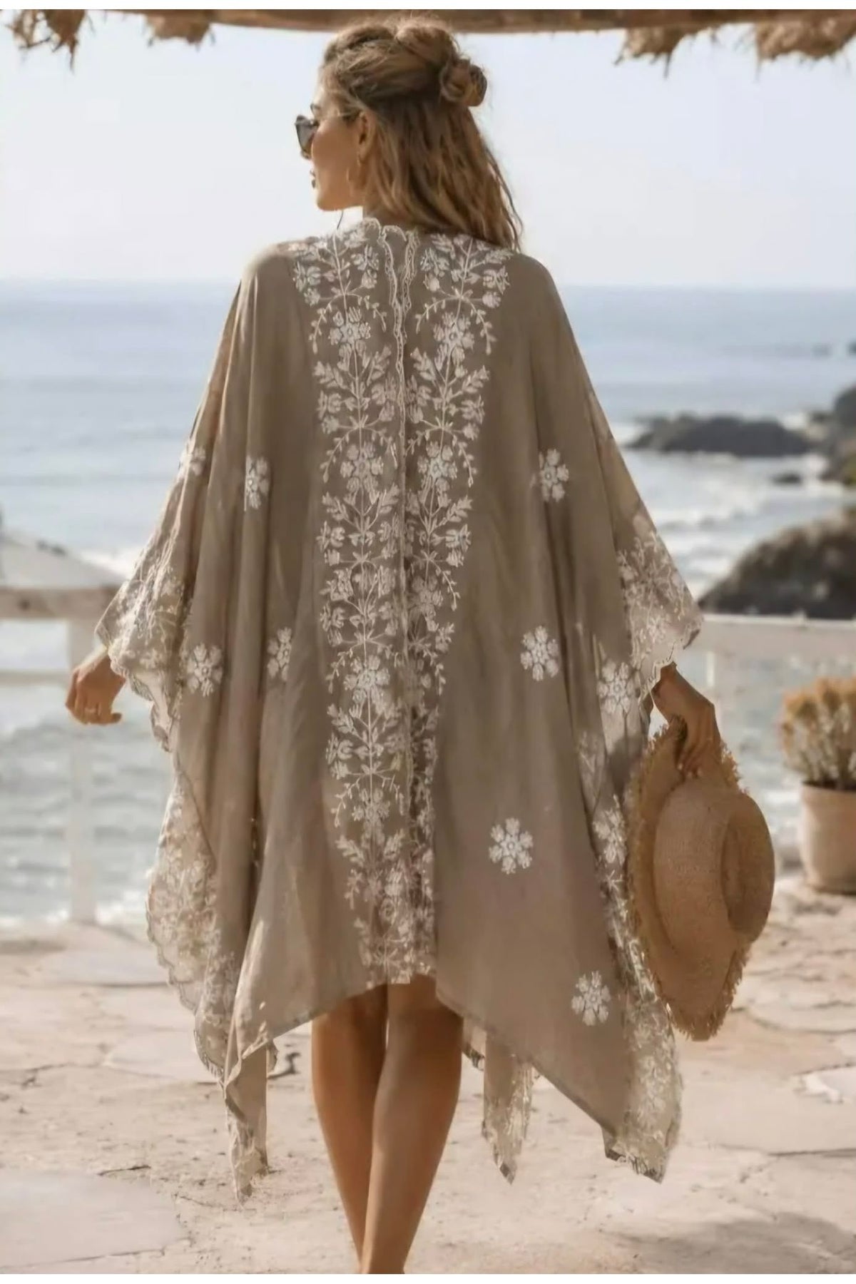 Boho Kimono Nomad taupe