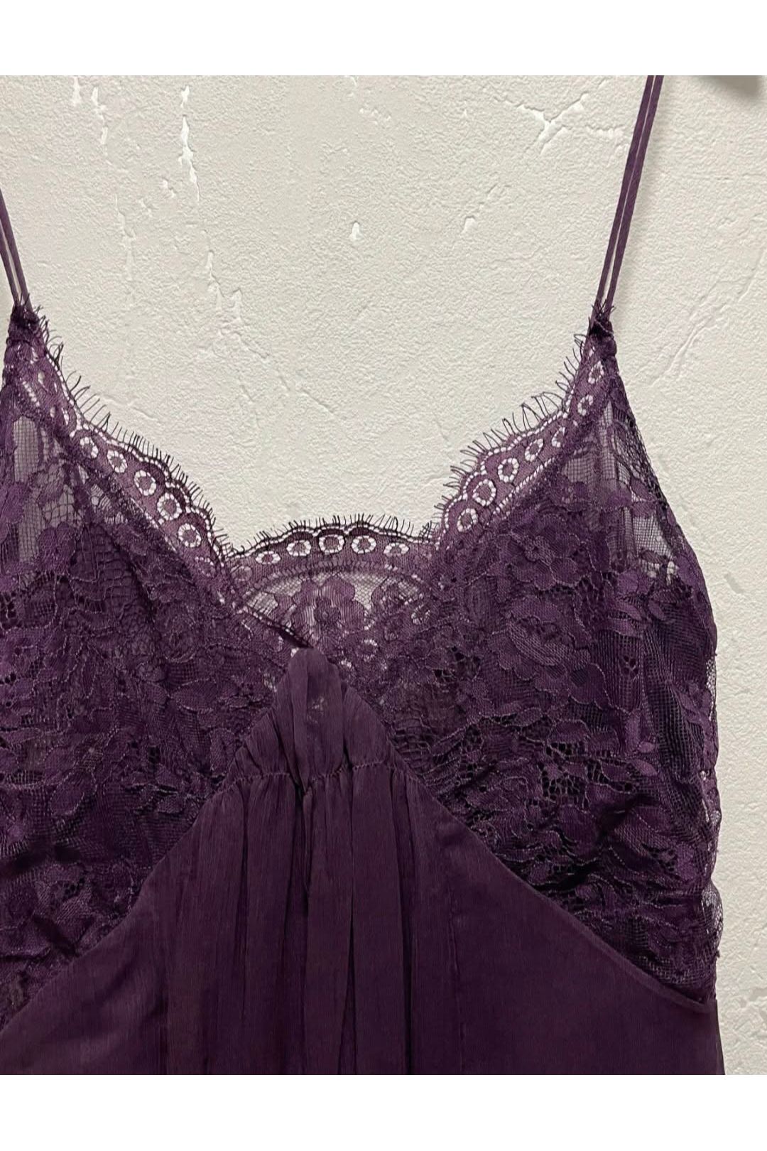 Lace Dreams Maxi Jurk Purple