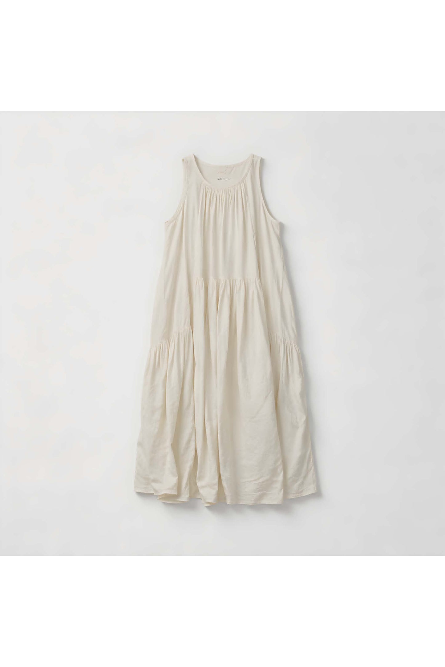 Luchtige maxi jurk Beige