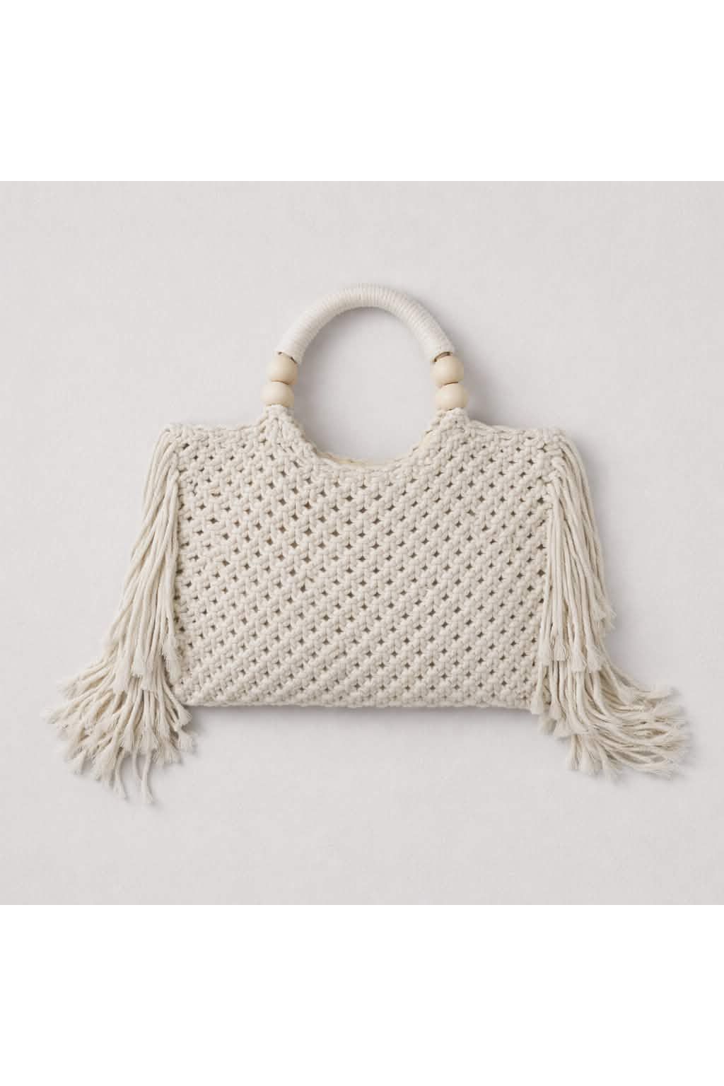 Macramé handtas Off White