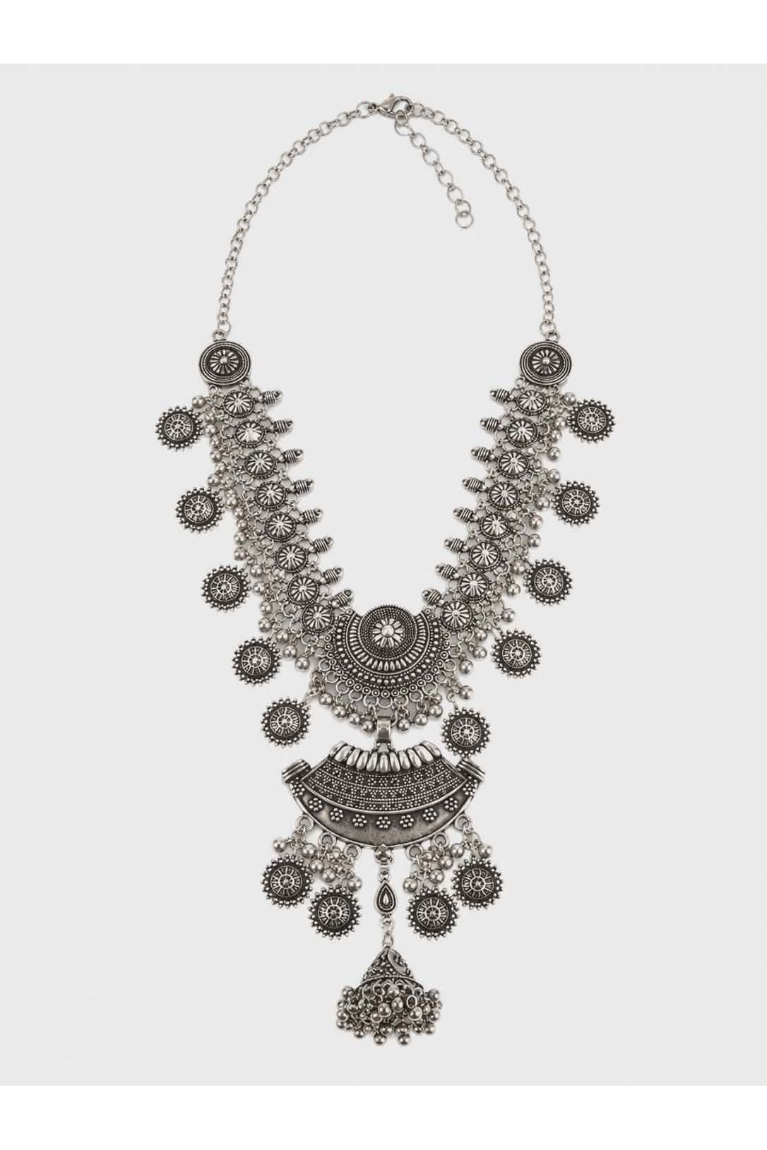 Bohemian statement ketting 'Zahira'
