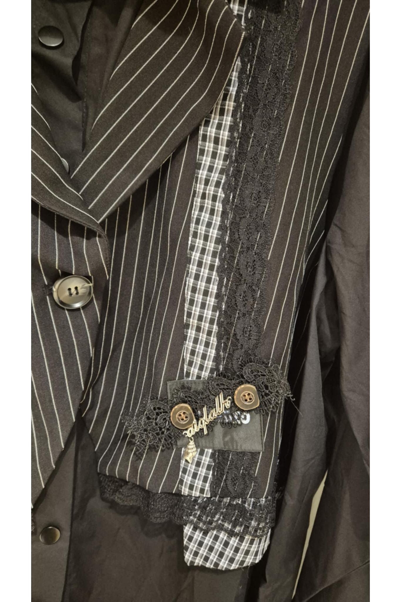 Blouse met Vast Gilet