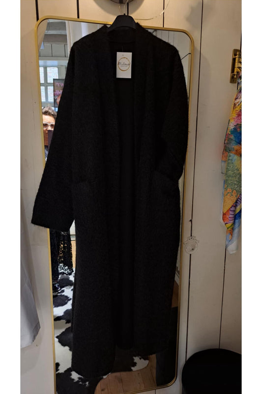 Lange Gilet Donker Blauw