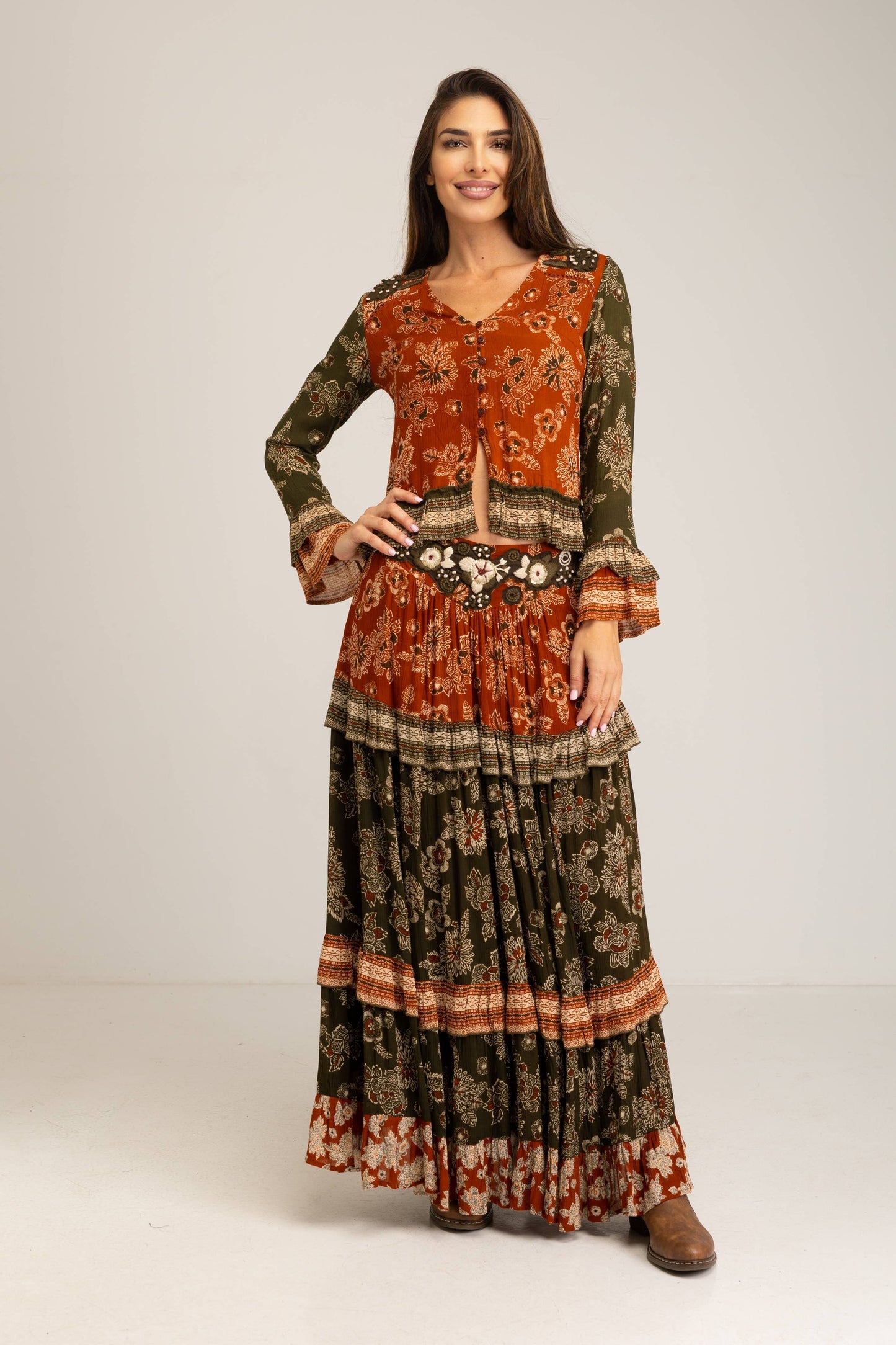 Nomad Sunset Maxi Rok