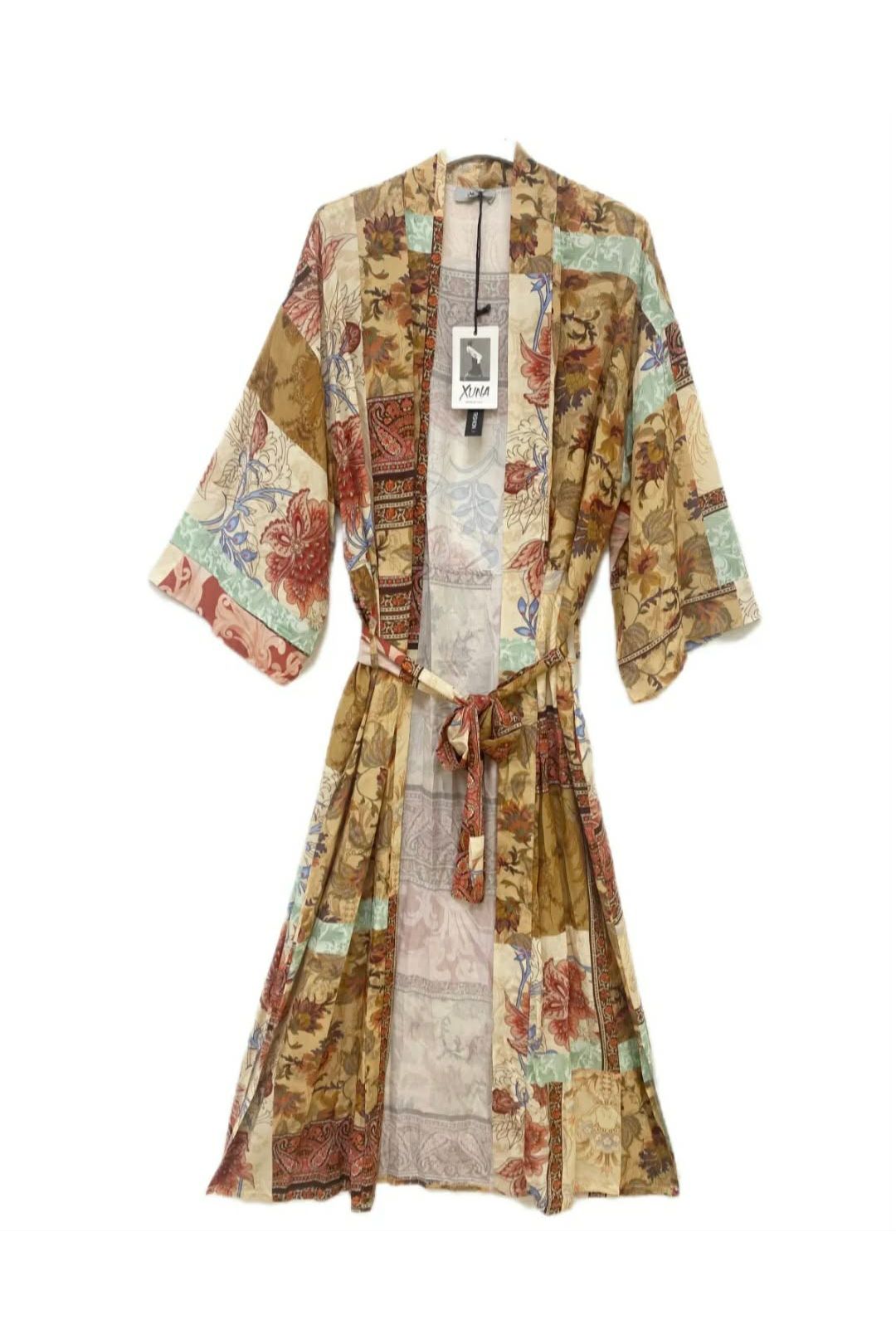 Boho Kimono Romance Camel