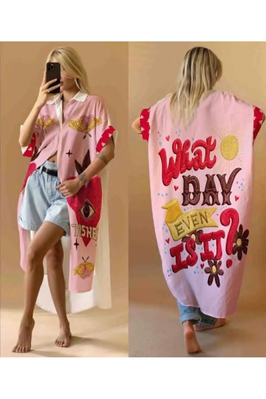 Wild Day Kimono Jurk