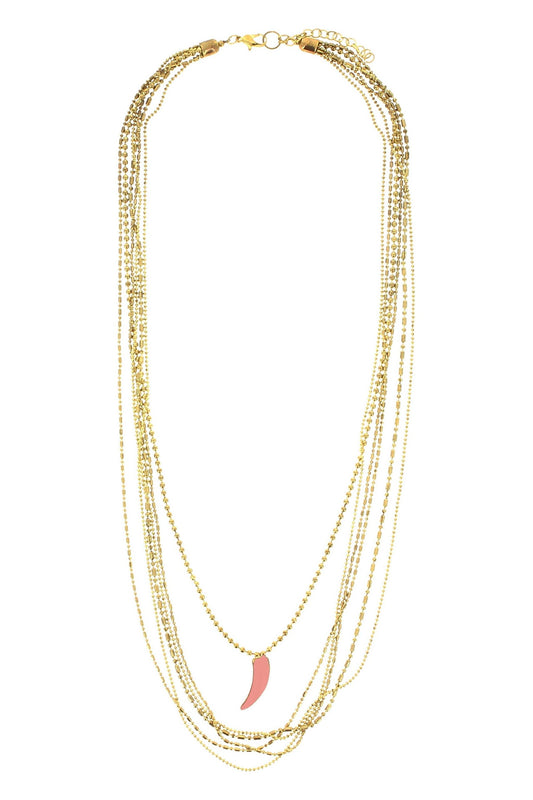 SCIPIONI Ketting Roze