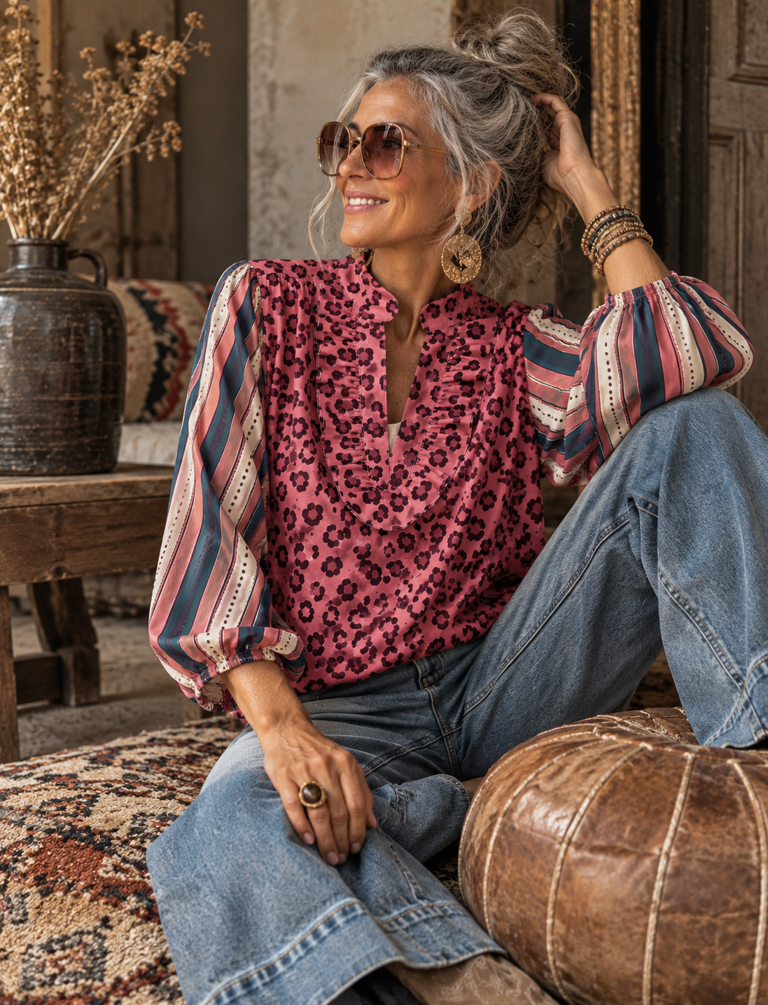 Blouse Wild Romance