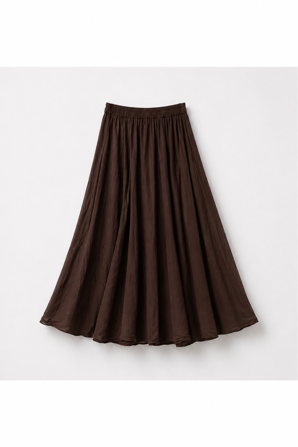 Maxi rok marron